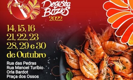 Outubro gastronômico em Búzios: Vem aí o Degusta Búzios 2022!