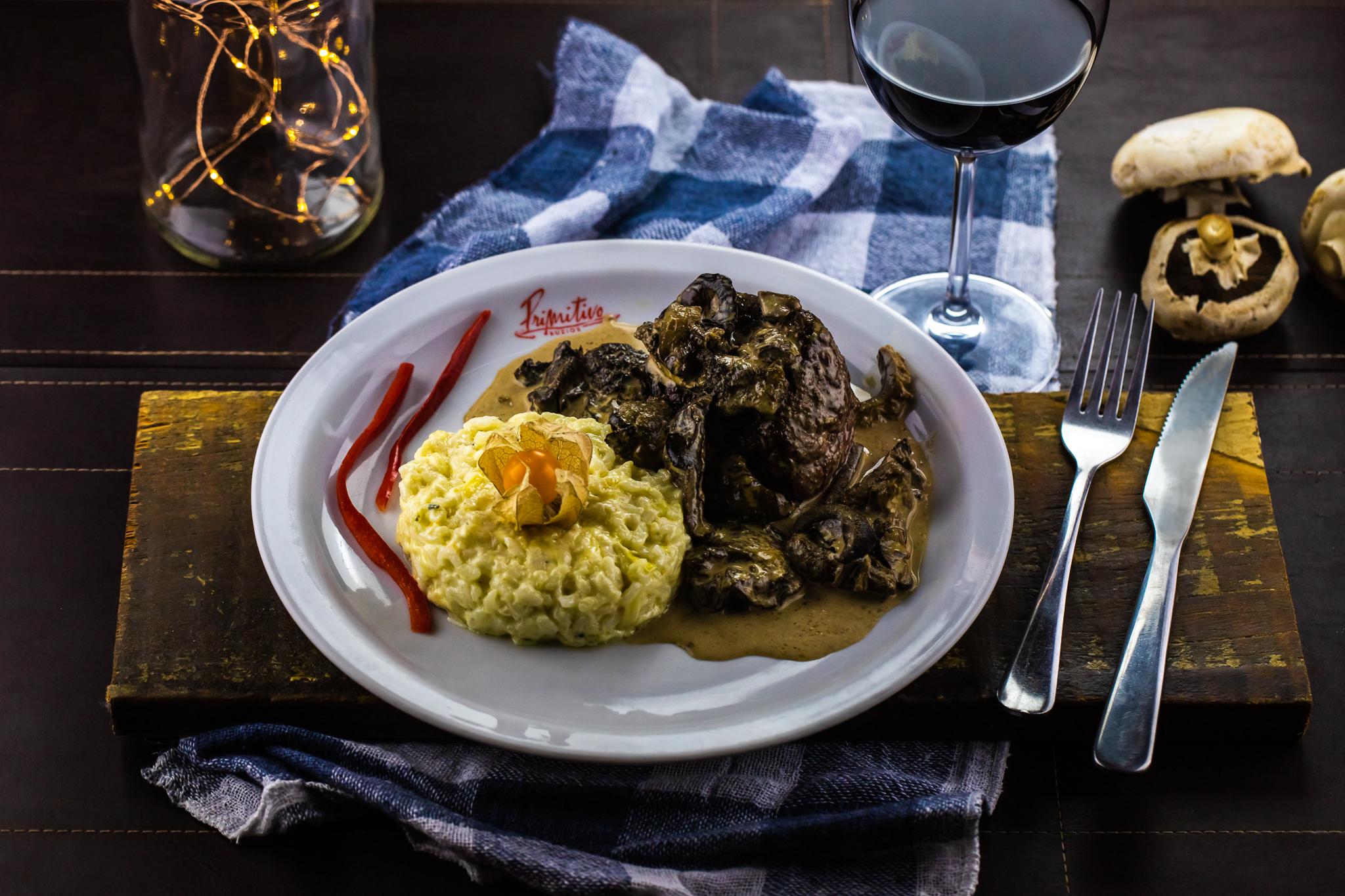 Filetto al tre Funghi